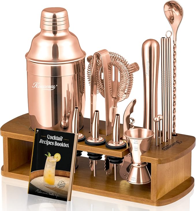 KITESSENSU Cocktail Shaker Set Bartender Kit by KITESSENSU