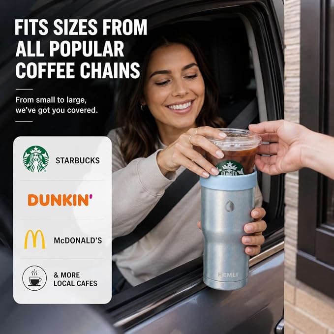 Universal Ice Coffee Sleeve Insulator - Image 7