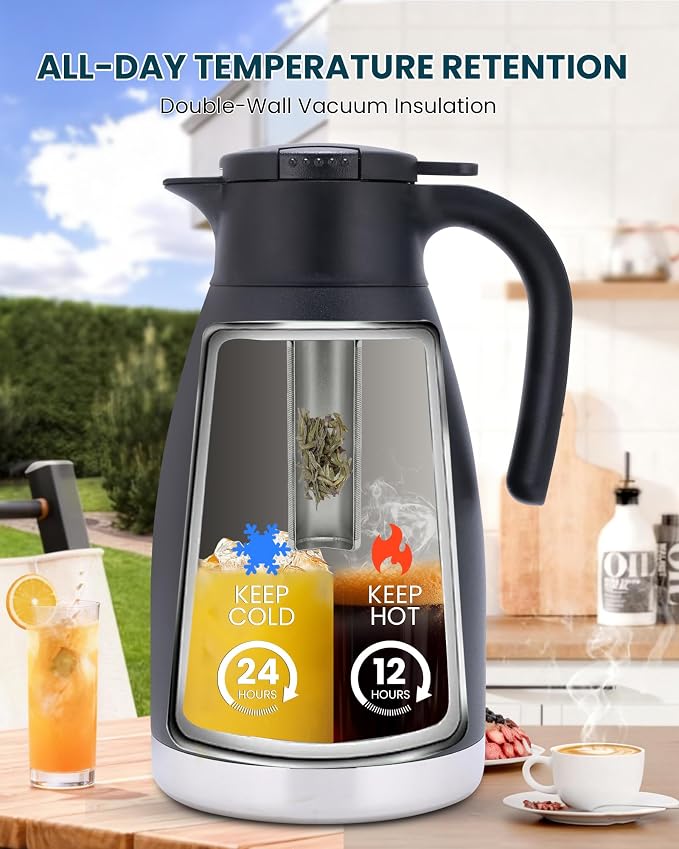 GiNT 74oz Thermal Coffee Carafe - Image 2