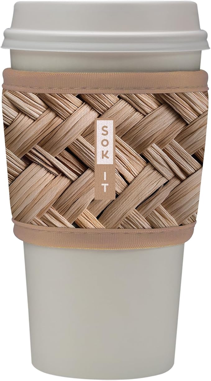 Sok It HotSok Coffee & Tea Reusable Insulated Neoprene Cup Sleeve by SokIt