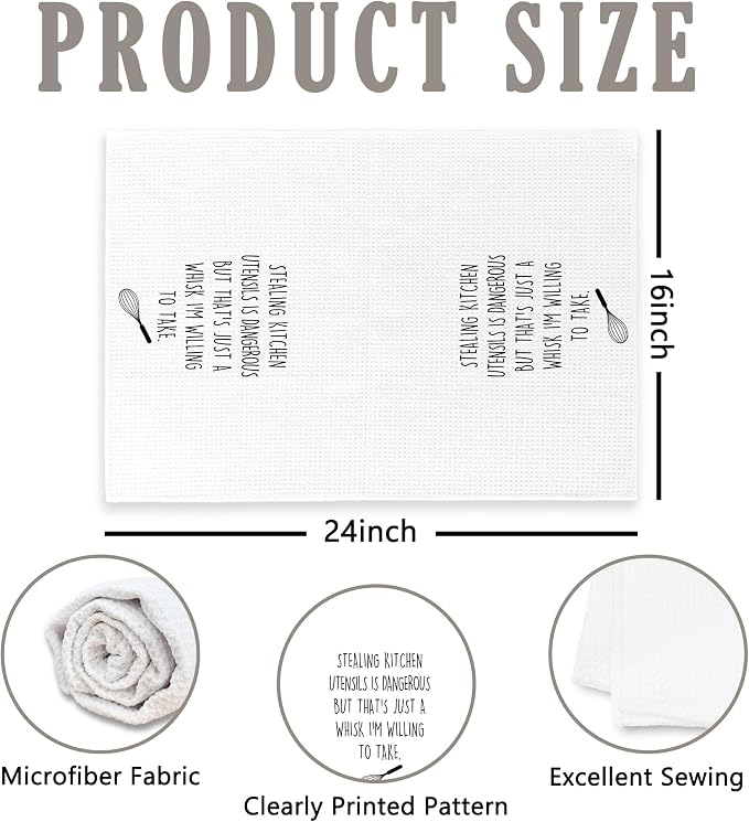 Funny Humorous Kitchen Towels, Humorous Gifts - Image 7