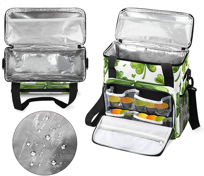 St. Patrick's Day Coffee Maker Travel Bag, Portable Storage Tote Bag - Image 3
