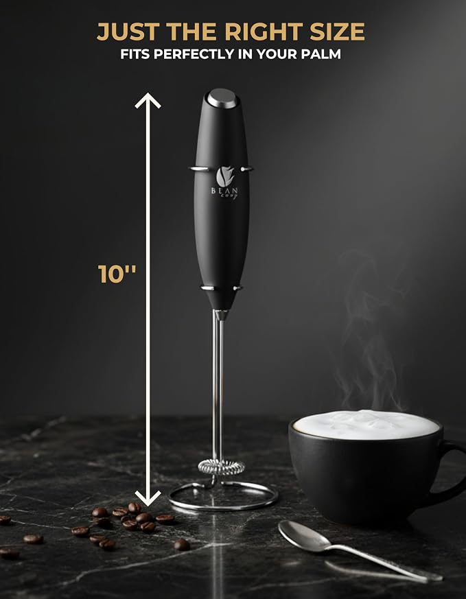 Bean Envy Milk Frother, Coffee Stirrers, Frother Wand, Milk Frother Handheld - Image 8