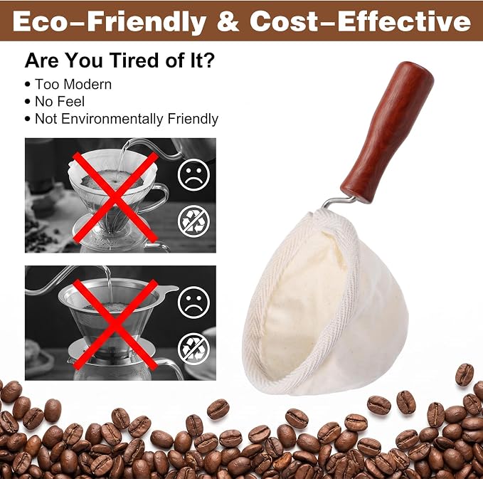 Flannel Cloth Coffee Strainer - Image 7