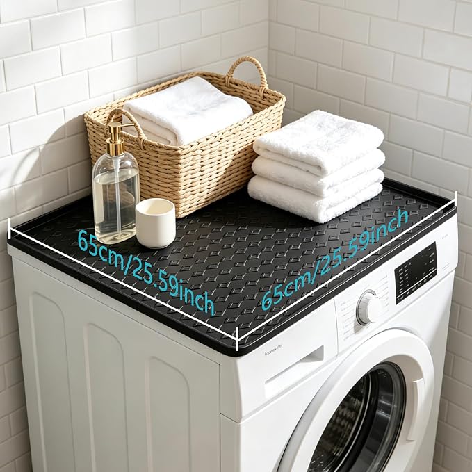 25.6"x25.6" Waterproof Silicone Floor Mat - Image 2