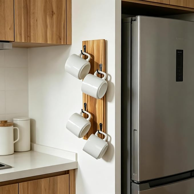 Yohsnor Coffee Mug Wall Rack - Image 5