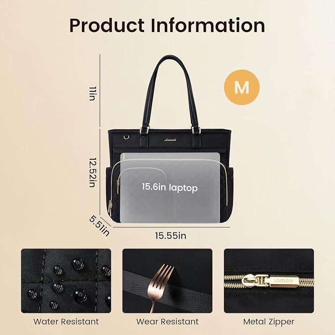 LOVEVOOK Tote Bag, Work Bags for Women - Image 5
