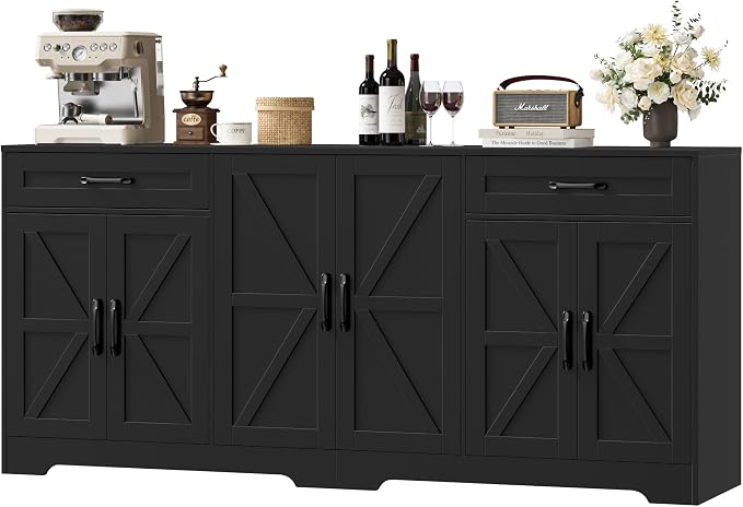 BOTLOG 71” Large Sideboard Buffet Cabinet by BOTLOG