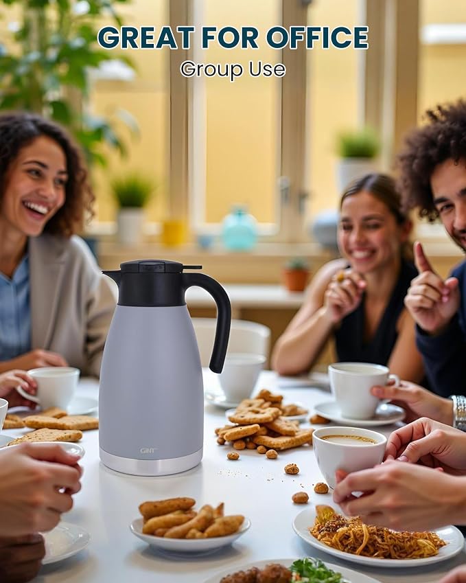 GiNT 74oz Large Thermal Coffee Carafe - Image 6