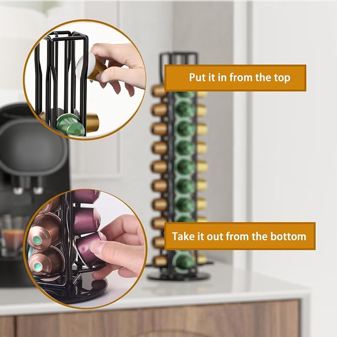 SEVENLINE Coffee Pod Holder Stand Compatible - Image 5