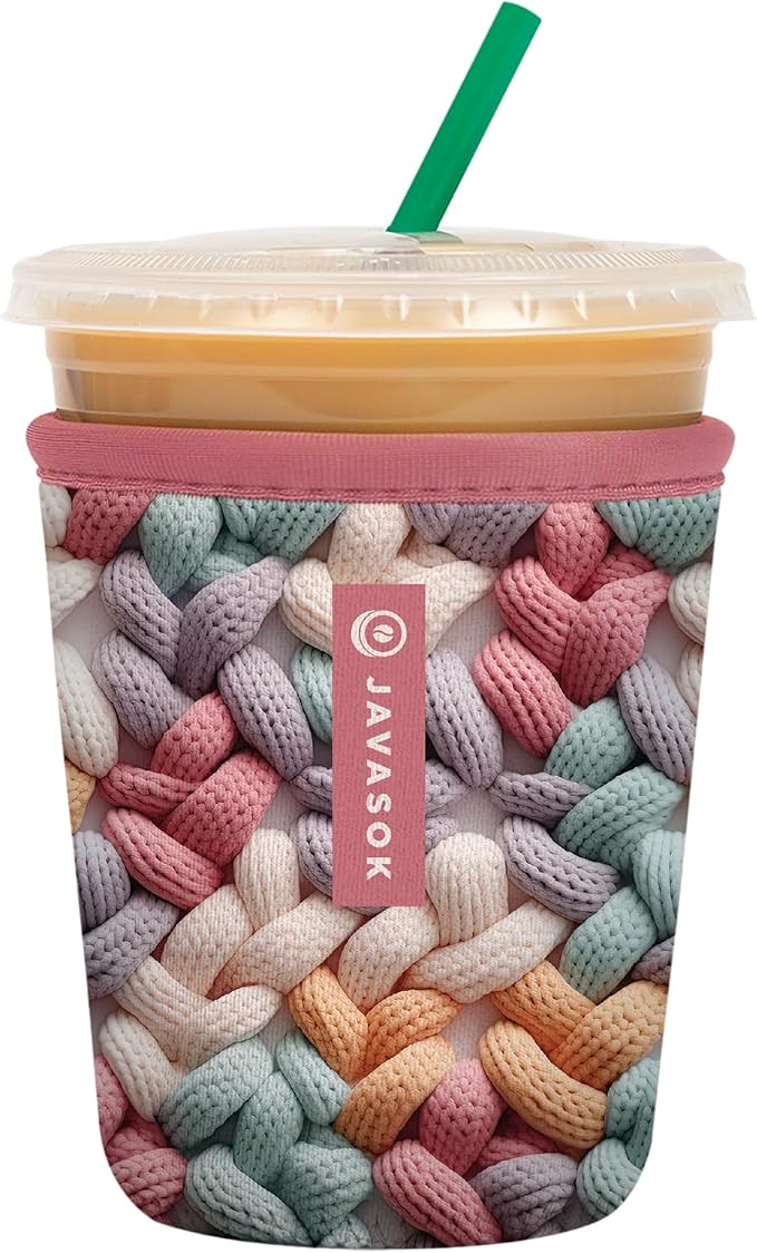 Sok It JavaSok Iced Coffee & Cold Soda Insulated Neoprene Cup Sleeve by SokIt