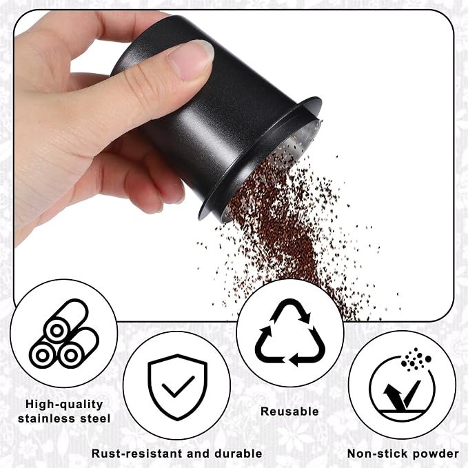 Espresso Dosing Cup, Coffee Dosing-Cup 51mm Dosing-Cup Stainless Steel Coffees - Image 3