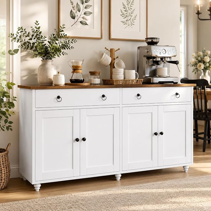 4 EVER WINNER 55" Large Buffet Cabinet by 4EVERWINNER