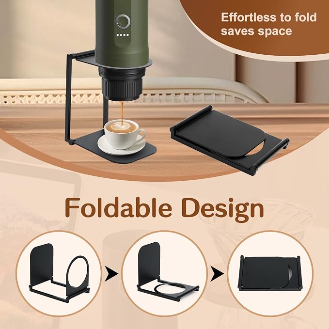 Stand Compatible with Outin Nano – Portable Foldable Coffee Maker Stand with - Image 5