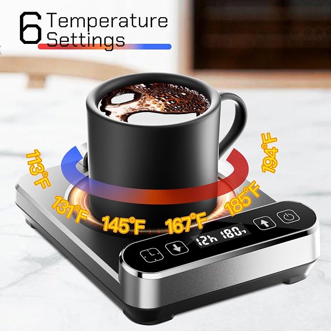 Smart Mug Warmer with Infrared Sensor, Coffee Mug Warmer - Image 3