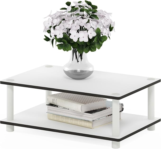 Furinno JUST Coffee Table, 2-Tier Modern Coffee Table by Furinno-FitsYourSpaceFitsYourBudget