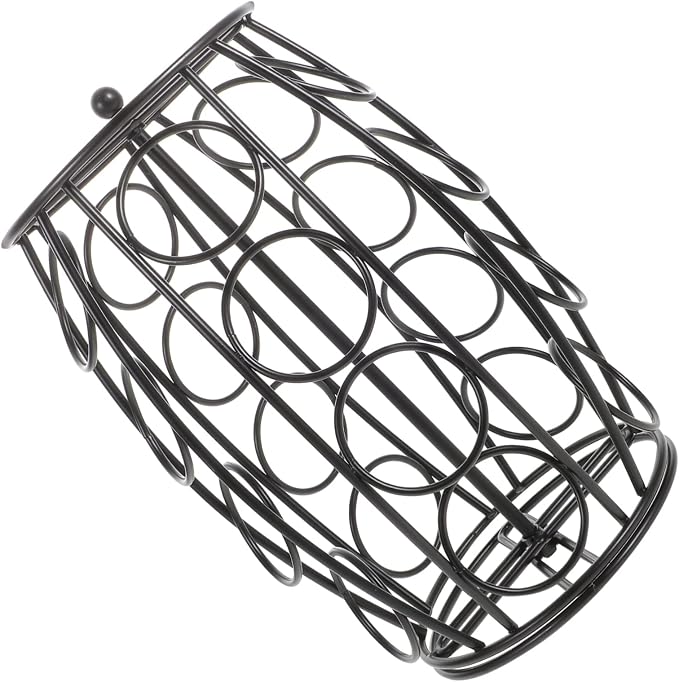 PRETYZOOM Coffee Holder Organizer Metal Storage Rack by PRETYZOOM