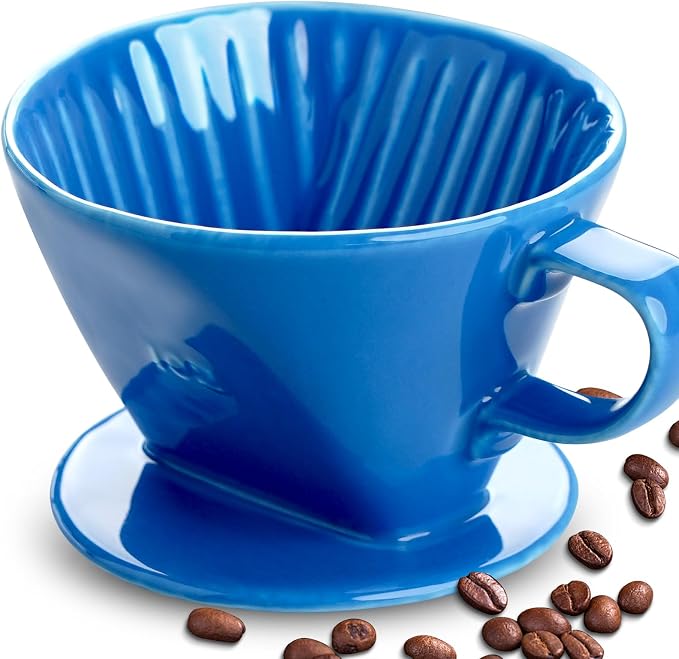 hailanbao Handmade Pour Over Ceramic Coffee Dripper by Hailanbao