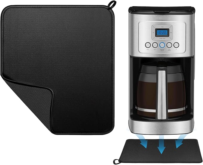 Sliding Mat Compatible with Cuisinart Coffee Maker 14 cup- Smooth Glide with by Unknown