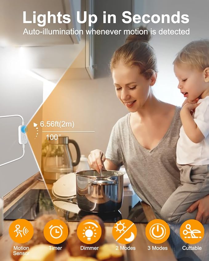 Motion Sensor LED Strip Light - Image 2