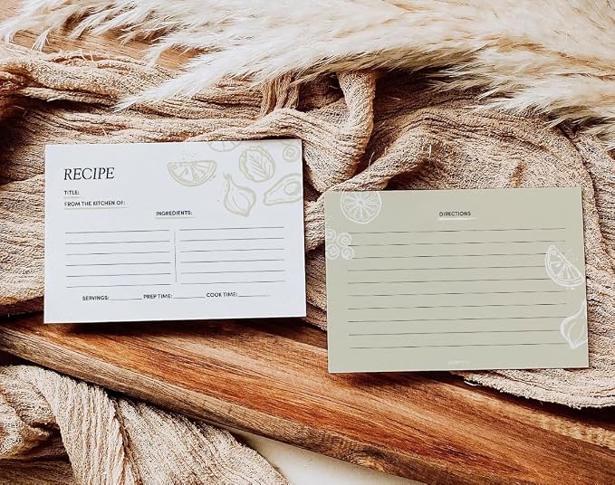 Recipe Cards, 4x6 Premium Recipe Cards - Image 5