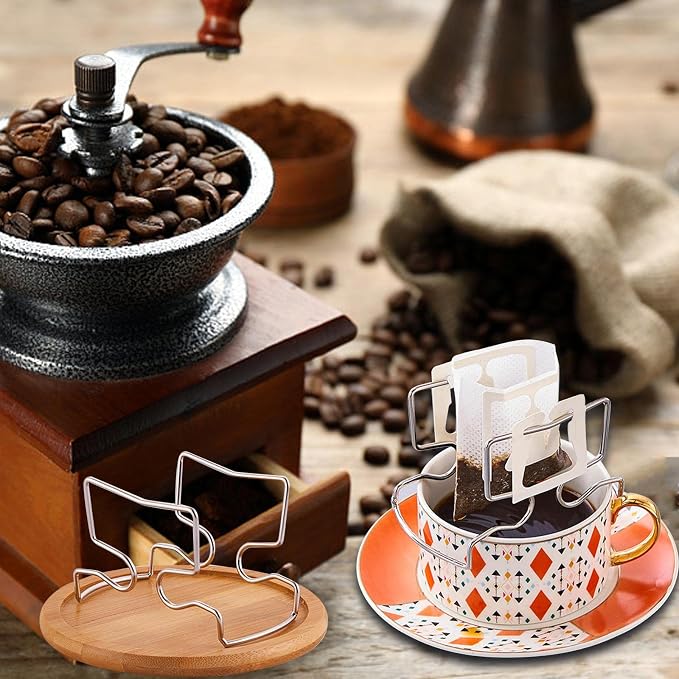 Coffee Drip Rack 50 Pieces Papers - Image 6