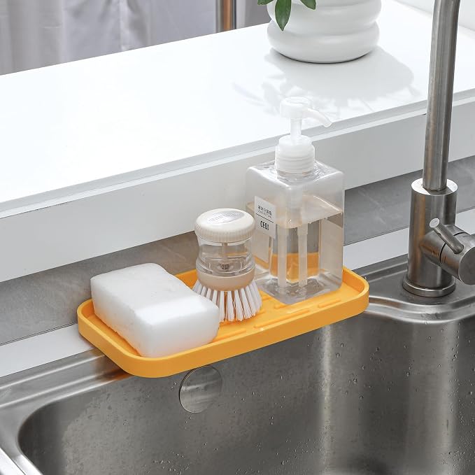 MicoYang Silicone Kitchen Sink Organizer Tray - Image 8