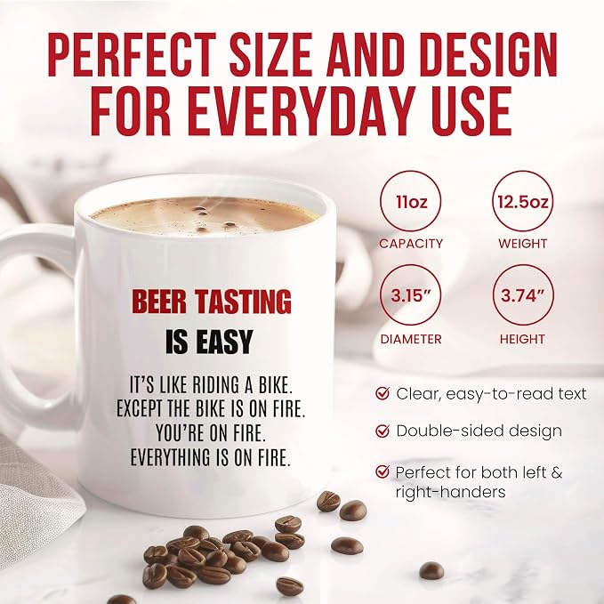 Beer Tasting Is Easy Mug - Image 3