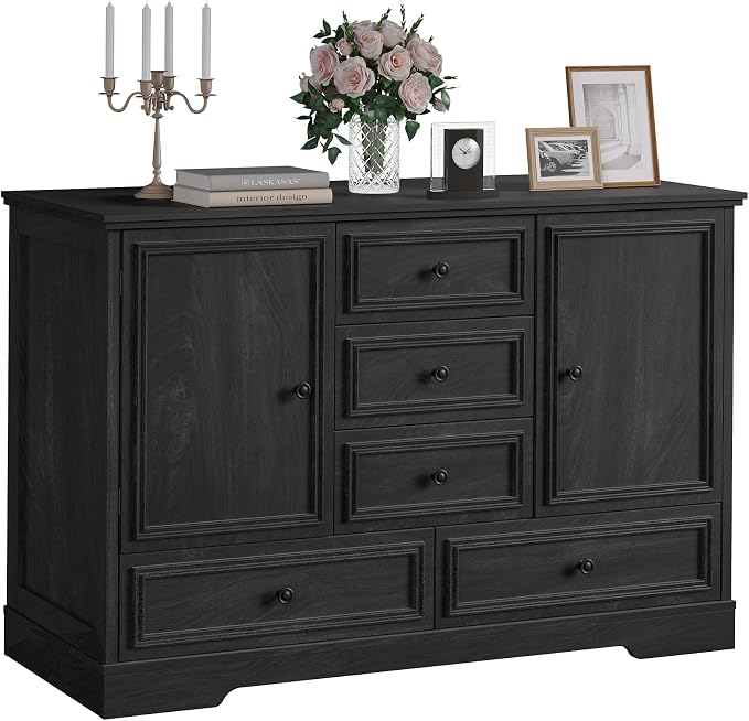 Garvee Farmhouse Sideboard Buffet Cabinet by Garvee