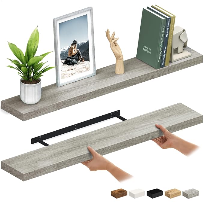 Ballucci Floating Shelves for Wall, by Ballucci