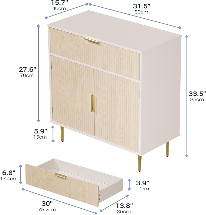 Housoul Coffee Bar Cabinet - Image 2