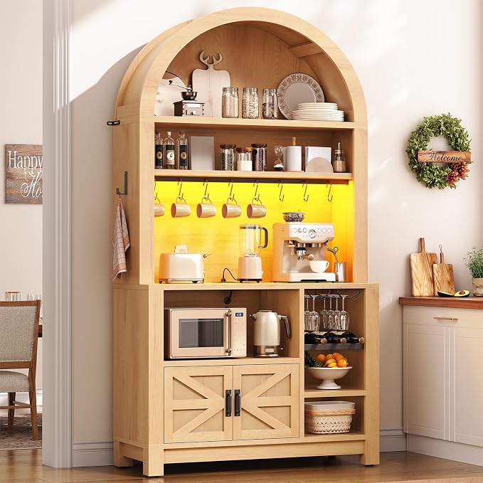 Itaar 73" Tall Arched Bakers Rack by Itaar