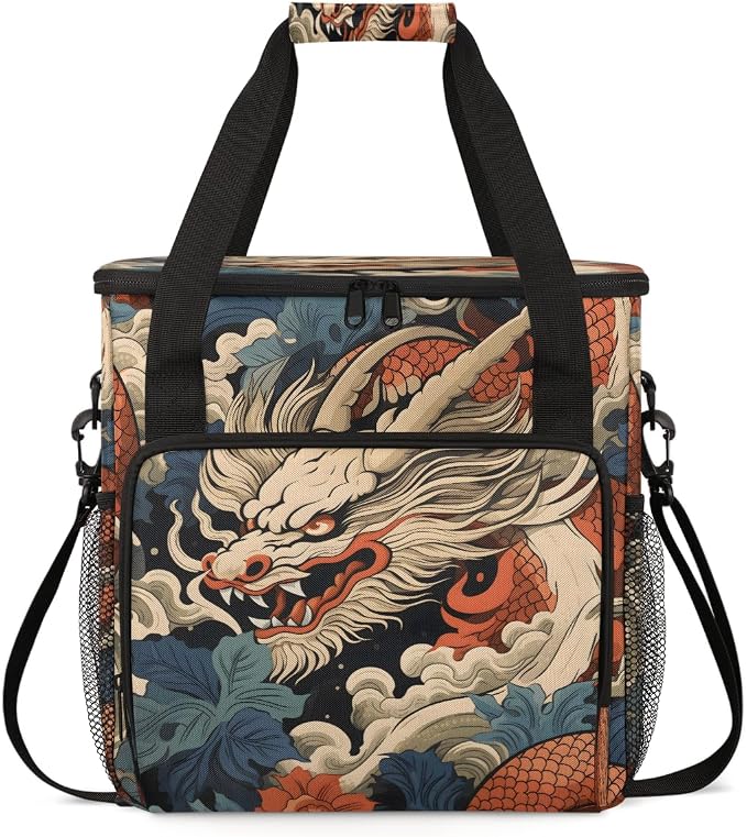 Dragon Japanese Style Coffee Machine Bag Compatible by BICUUZHI