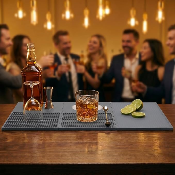 Bar Mat, Bar Accessories, Bartending Drying Mats, Bar Decorations - Image 2