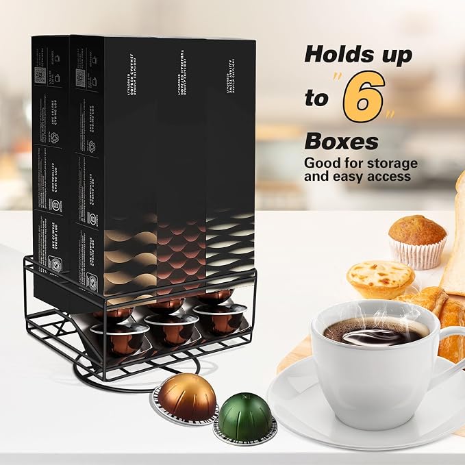 Coffee Pod Holder for Nespresso Capsules Vertuo, Barista Flavored Pack 7.8oz - Image 4
