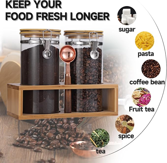 Glass Coffee Storage Container - Image 5