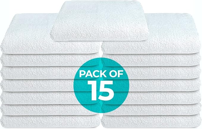Avalon Towels Terry Bar Mop Towels Size 16"x19" – Absorbent and Durable - Image 8