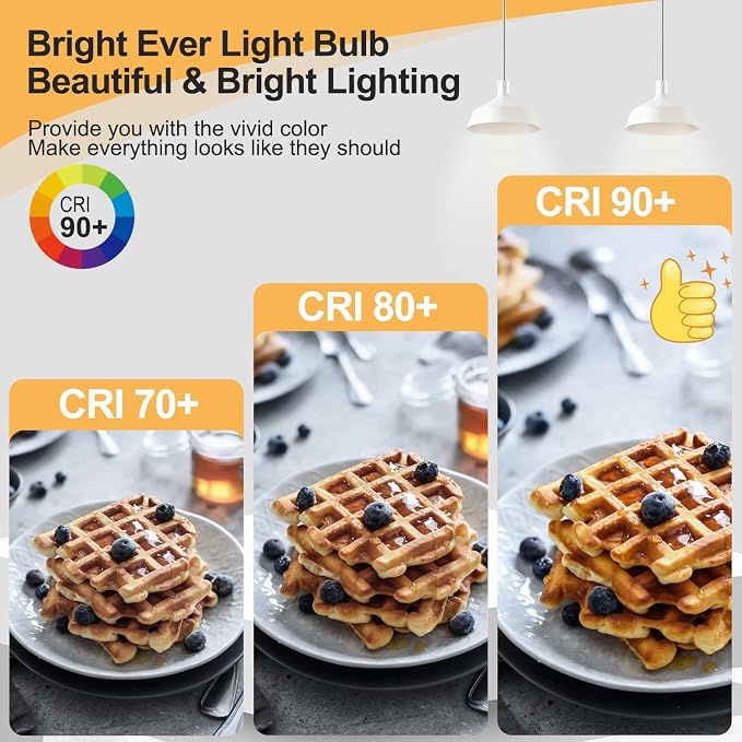 Leools E26 LED Bulb 8W Equivalent e26 led Bulb 75 Watt Dimmable E26 Edison Bulb - Image 7
