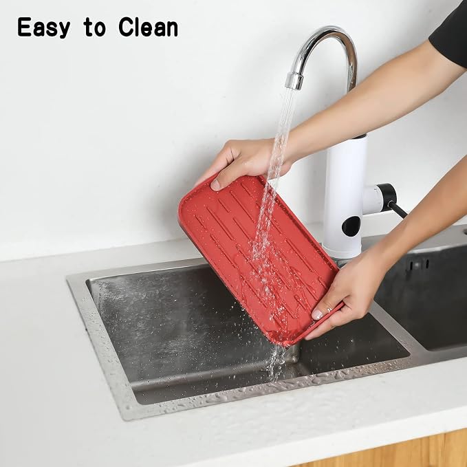 MicoYang Silicone Kitchen Sink Organizer Tray - Image 7