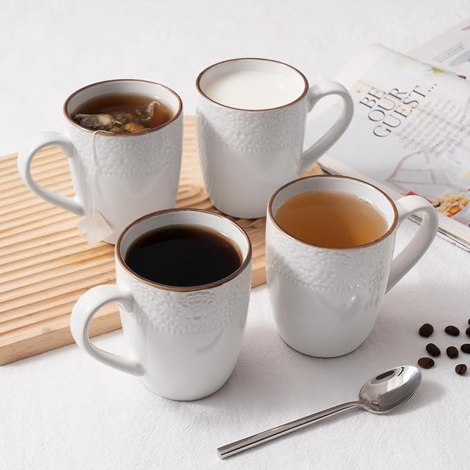 famiware Coffee Mugs Sets for 4, 12 oz Mug Set, Coffee Cups - Image 2
