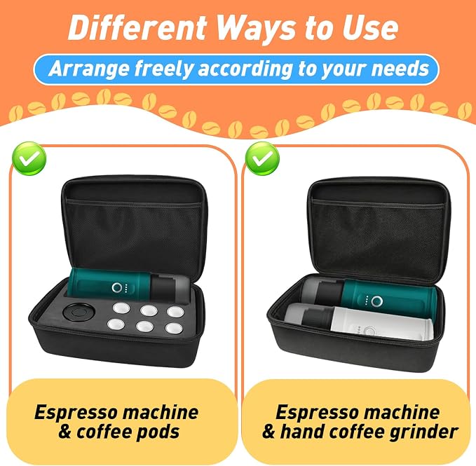 Portable Electric Espresso Machine Carrying Bag Compatible - Image 7