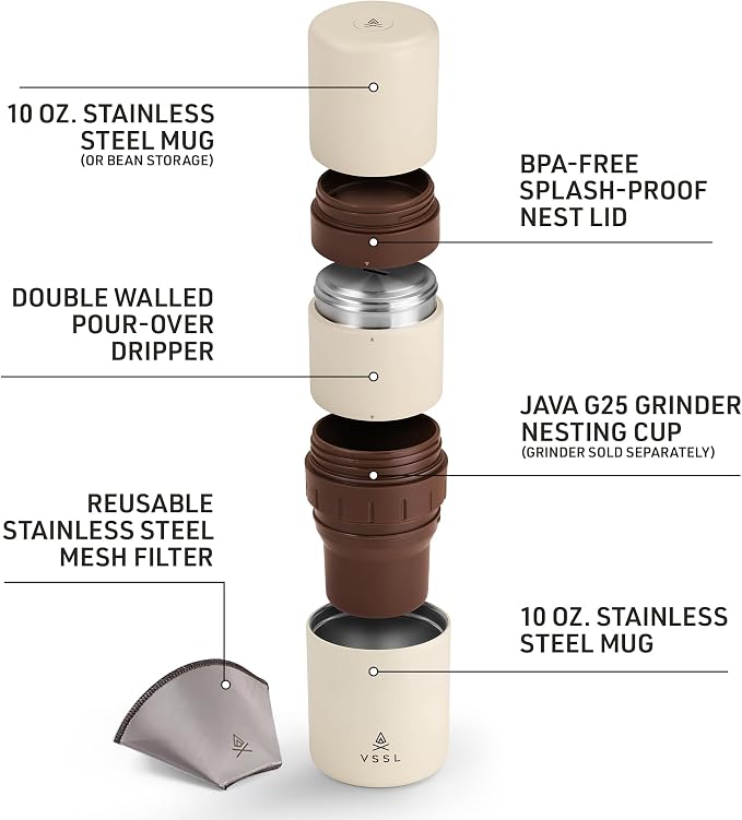 VSSL - Nest Pour Over Coffee Kit | Coffee Maker - Image 5