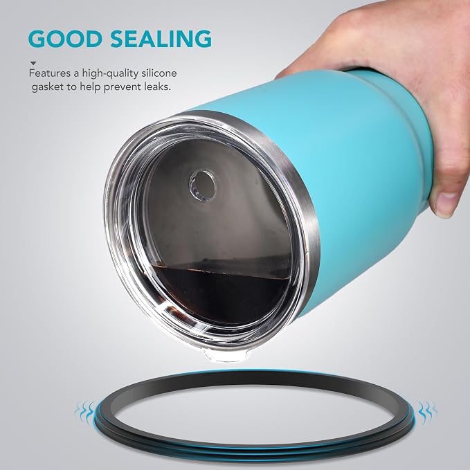 30 oz Tumbler Straw Lid, Replacement Lids Compatible - Image 4