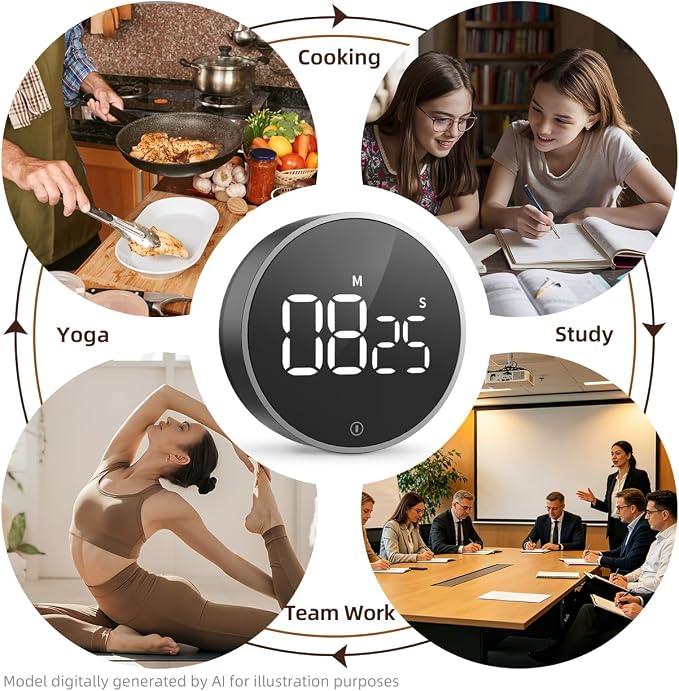VOCOO Digital Kitchen Timer - Image 8