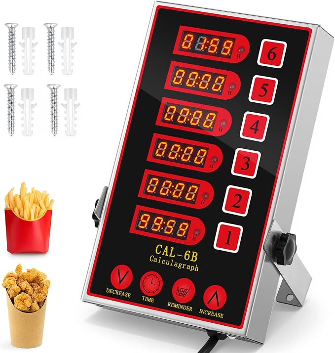 Relaxweex 1 Pack Digital Kitchen Timer, Commercial Cooking Timer by Relaxweex