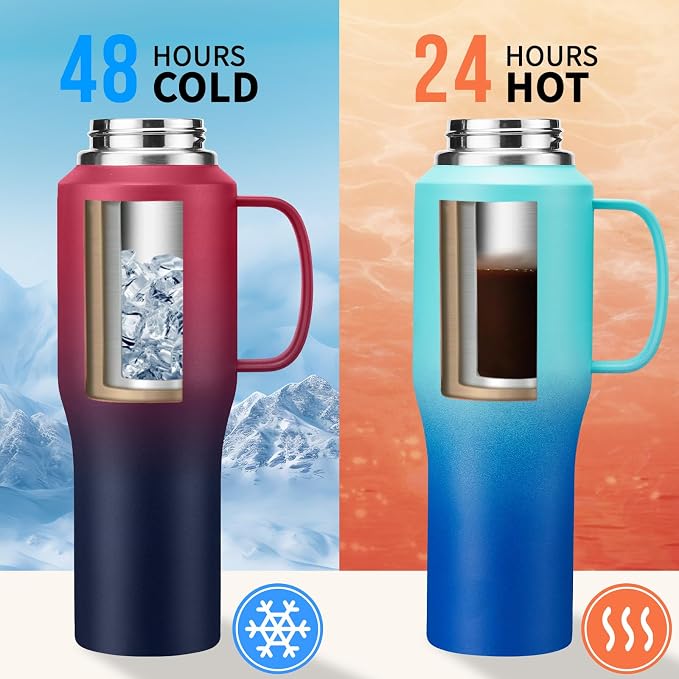 Stainless Steel Water Bottles 40oz - Image 3