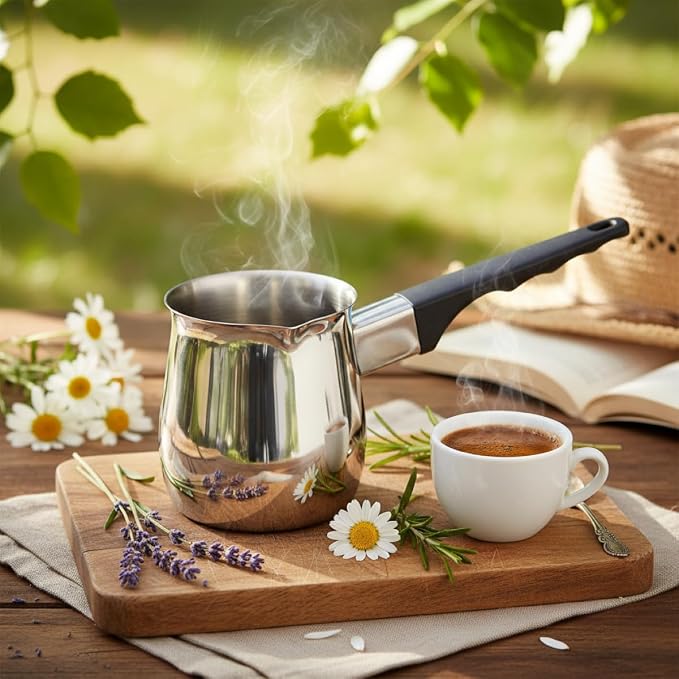 Fino Stainless Steel Turkish Coffee Pot - Image 6