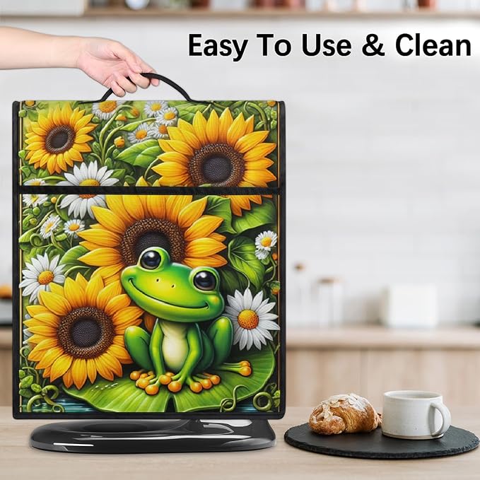 Frog Kitchen Aid Mixer Cover Compatible Stand Mixer Dust Cover | Sunflower - Image 6
