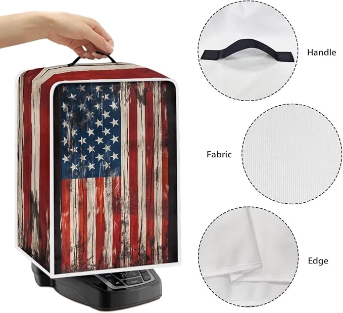 Old American Flag Coffee Maker Covers - Image 6