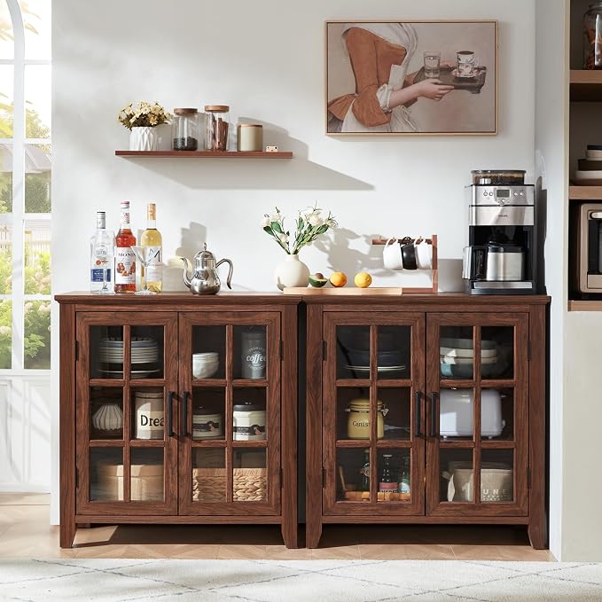 Joaxswe Large Sideboard Buffet Cabinet - Image 7